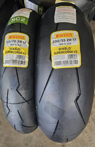 Coppia gomme pirelli - pirelli, 120/70-17