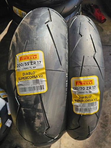 Coppia 120 zr17 - 120/70, 200/55
