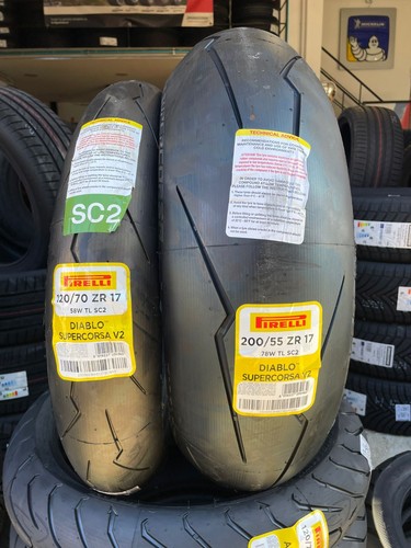 Coppia gomme pirelli - pirelli, 120/70-17