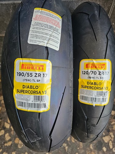 Coppia 120 zr17 58w 190 - 58w, 190/55